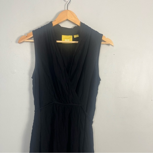 Anthropologie Maeve Black Liban Sleeveless Dress size medium - Picture 3 of 8